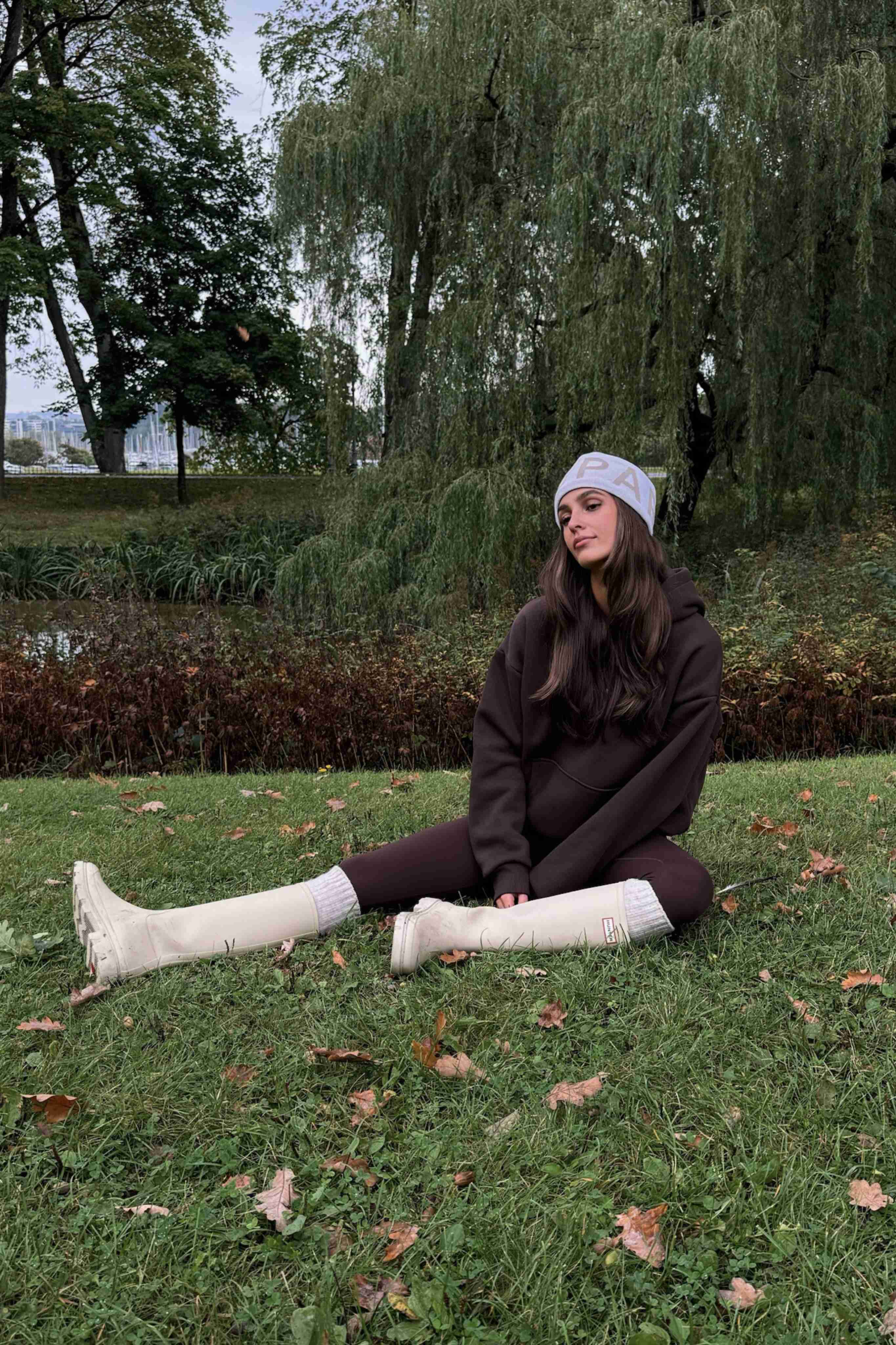 SKI Headband - Creme